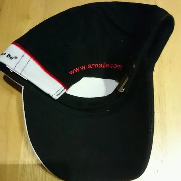 Amalie Racing Black & Red Baseball Hat - Picture 2 of 3